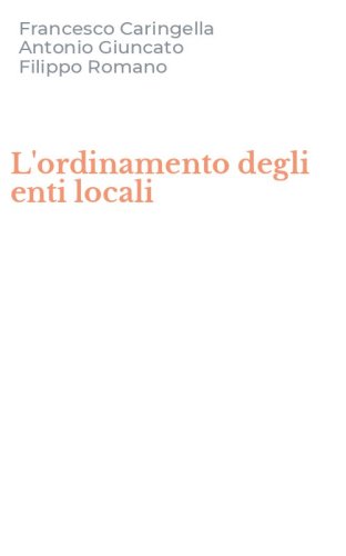 L'ordinamento degli enti locali