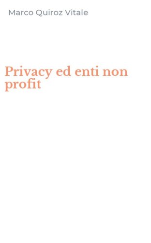 Privacy ed enti non profit