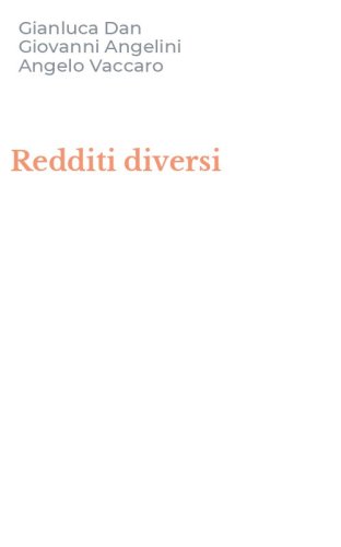 Redditi diversi