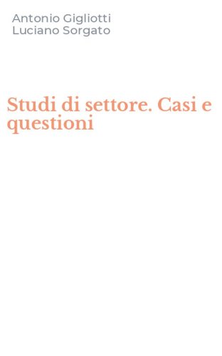 Studi di settore. Casi e questioni
