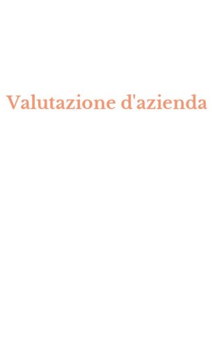Valutazione d'azienda