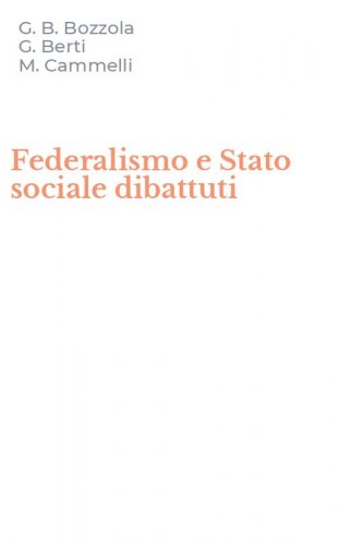 Federalismo e Stato sociale dibattuti