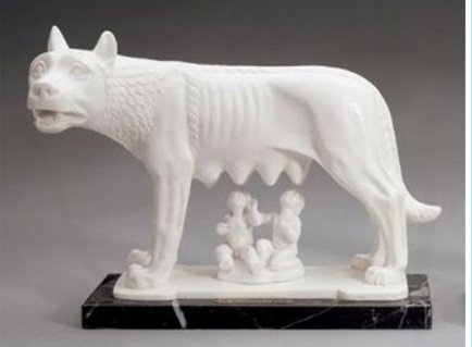 LUPA ROMANA - 21x15 cm