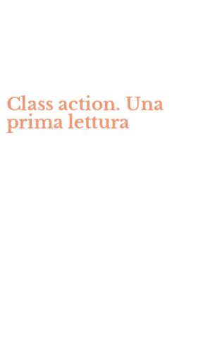 Class action. Una prima lettura