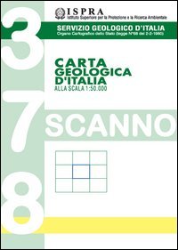 Carta geologica d'Italia 1:50.000 F&deg; 378. Scanno