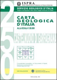 Carta geologica d'Italia alla scala 1:50.000 F&deg; 250. Castelnuovo di Garfagnana