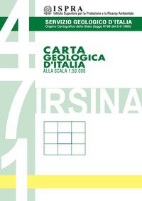 Carta geologica d'Italia alla scala 1:50.000 F&deg; 471. Irsina