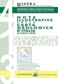 Carta geologica d'Italia alla scala 1:50.000. F&deg; 412. Borgo Grappa Isole Ponziane