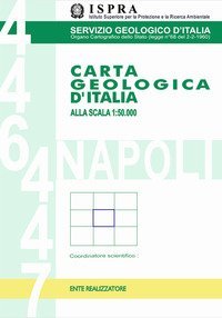 Carta geologica d'Italia alla scala 1:50.000 F&deg; 446-447. Napoli
