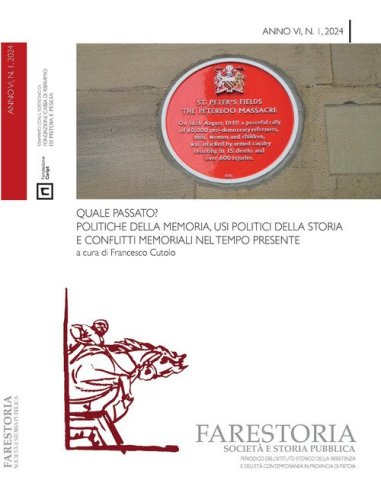 Farestoria. Societ&agrave; e storia pubblica