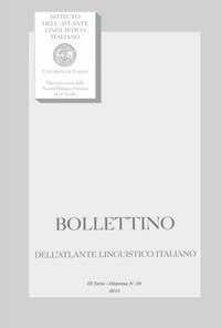 Bollettino dell'atlante linguistico italiano. 3&ordf; serie