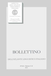Bollettino dell'Atlante Linguistico Italiano. 3&ordf; serie