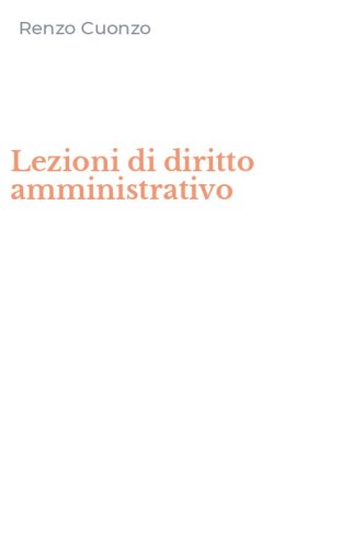 Lezioni di diritto amministrativo