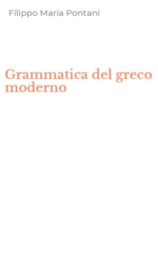 Grammatica del greco moderno