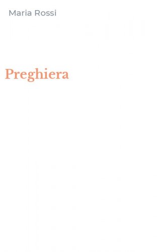 Preghiera