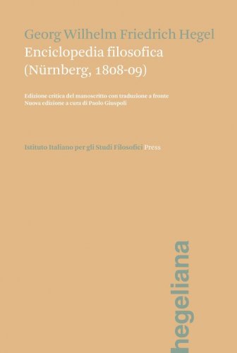 Enciclopedia filosofica (N&uuml;rnberg, 1808-09). Ediz. italiana e tedesca