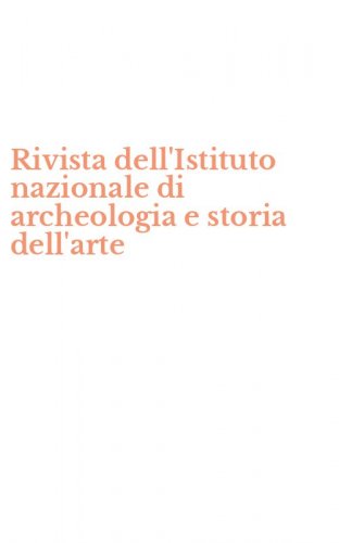 Rivista dell'Istituto nazionale di archeologia e storia dell'arte