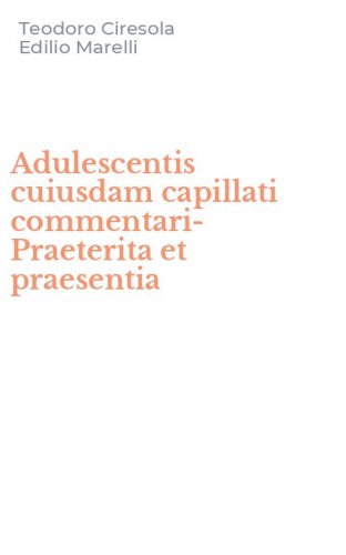 Adulescentis cuiusdam capillati commentari-Praeterita et praesentia