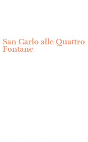 San Carlo alle Quattro Fontane
