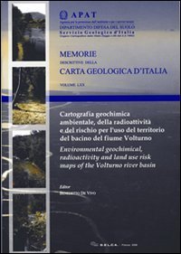 Cartografia geochimica ambientale, della radioattivit&agrave; e del rischio per l'uso del territorio del bacino del fiume Volturno