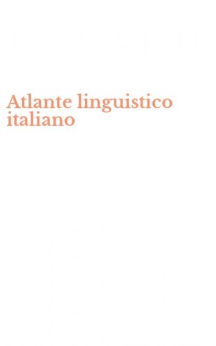 Atlante linguistico italiano