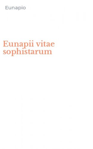 Eunapii vitae sophistarum