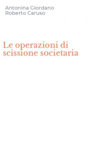 Le operazioni di scissione societaria