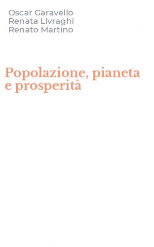 Popolazione, pianeta e prosperit&agrave;