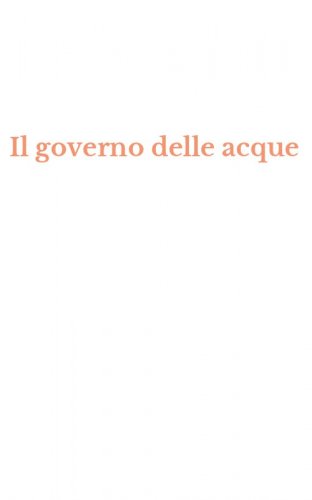 Il governo delle acque