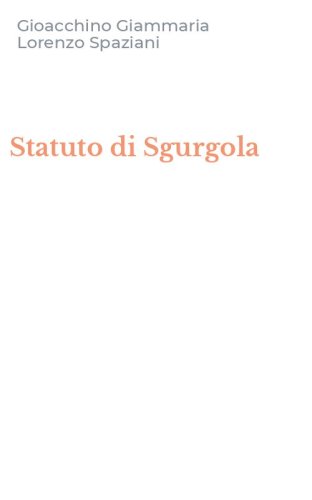 Statuto di Sgurgola