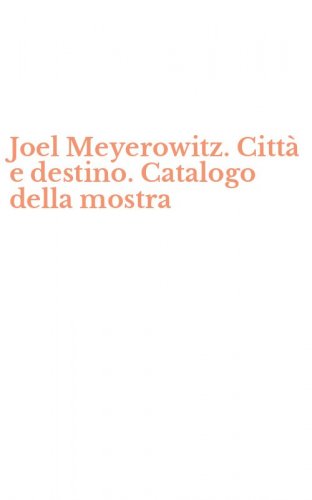 Joel Meyerowitz. Citt&agrave; e destino. Catalogo della mostra