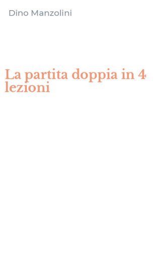 La partita doppia in 4 lezioni
