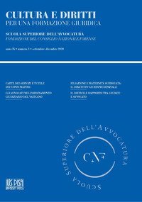 Cultura e diritti. Per una formazione giuridica