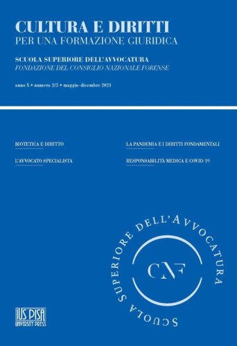 Cultura e diritti. Per una formazione giuridica