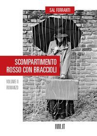 Scompartimento rosso con braccioli