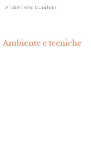 Ambiente e tecniche