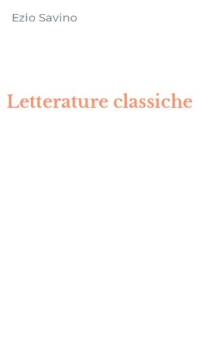 Letterature classiche