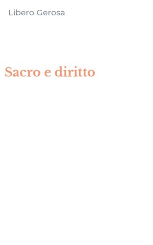 Sacro e diritto
