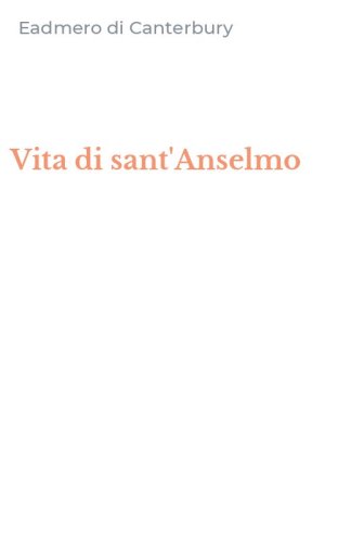 Vita di sant'Anselmo