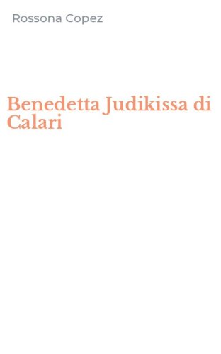 Benedetta Judikissa di Calari