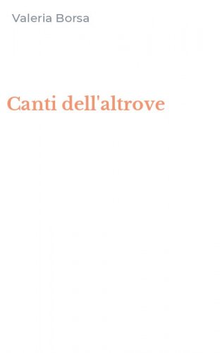 Canti dell'altrove