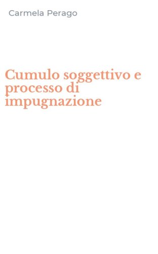 Cumulo soggettivo e processo di impugnazione