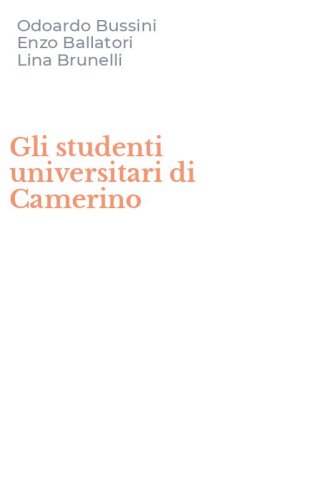 Gli studenti universitari di Camerino