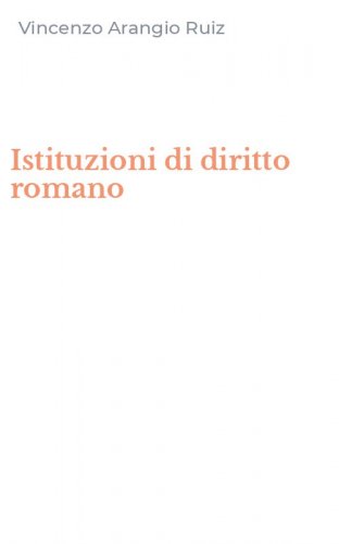 Istituzioni di diritto romano