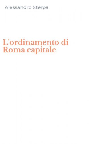 L'ordinamento di Roma capitale