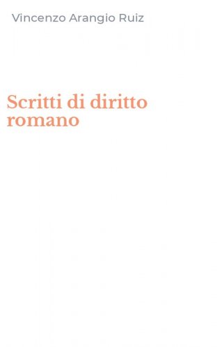 Scritti di diritto romano
