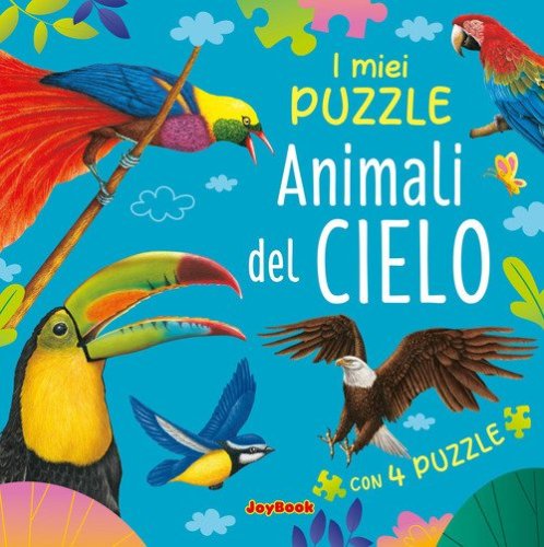 Animali del cielo. Libro puzzle