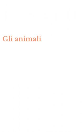 Gli animali