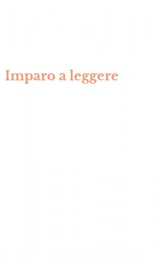 Imparo a leggere