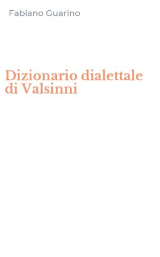 Dizionario dialettale di Valsinni